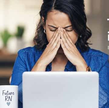 NCLEX review – nursing student preparing for the NCLEX exam